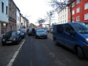 Einsatz Feuerwehr SEK Polizei Koeln Nippes Merheimerstr P085